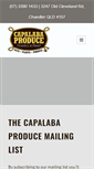 Mobile Screenshot of capalabaproduce.com.au